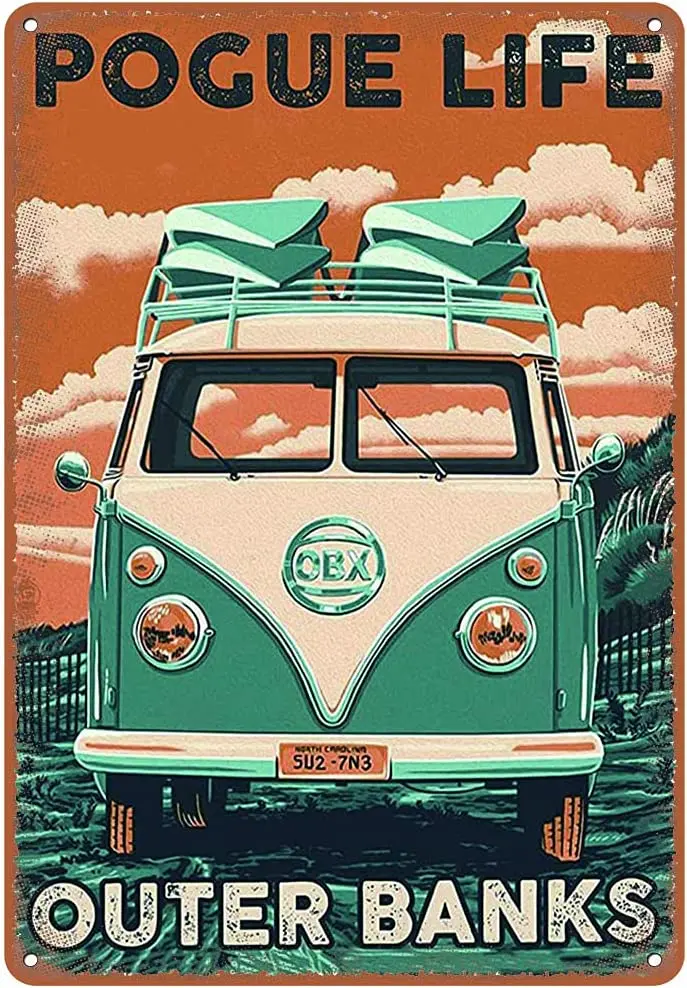 LINQWkk жестяной знак, внешний жестяной знак, внешние банки Pogue Life, ретро жестяной знак Добро пожаловать в интересный загородный дом