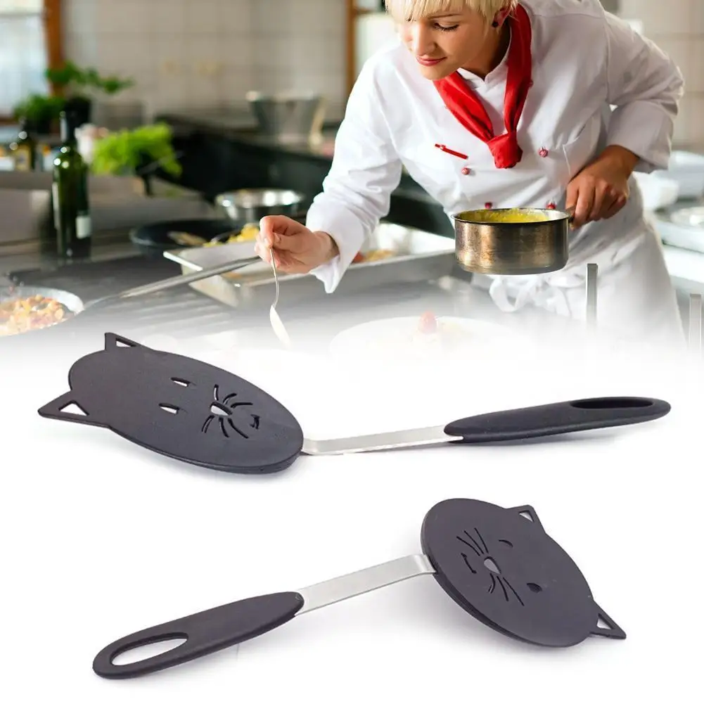 

Nylon Cat Frying Spatula Non Stick Omelette Shovel Fried Fish Turner Pancake Flipper Cooking Tools Kitchen Gadget Set