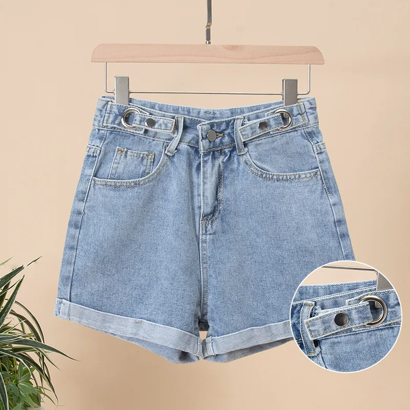 2023 Shorts Women Denim Vintage Summer Basic Simple All-match Hot Sale High Waist Leisure Ladies Streetwear Chic Classic