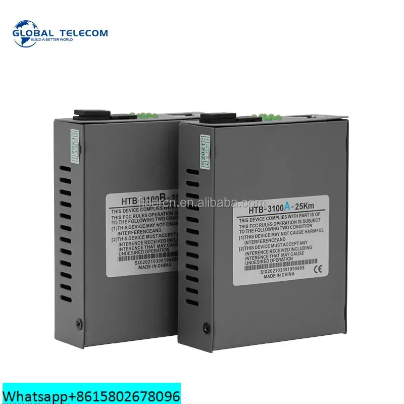 Медиаконвертер Netlink 10/100M одномодовый волоконный WDM Ethernet-конвертер