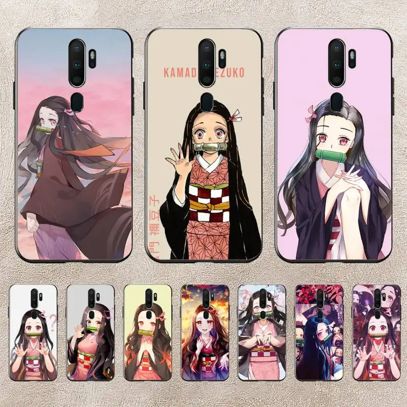 

Demon Slayer Kamado Nezuko Phone Case For Redmi 9A 8A 6A Note 9 8 10 11S 8T Pro Max 9 K20 K30 K40 Pro PocoF3 Note11 5G Case