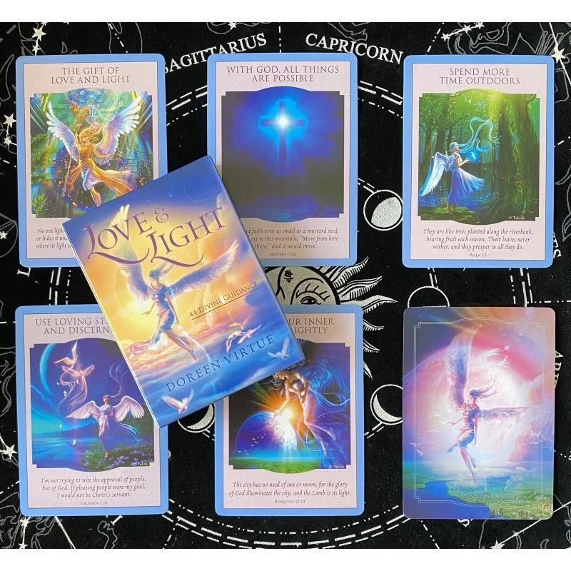 

Tarot Deck Oracles Card Game Deck for Divination Personal Use Keywords,chakra,planet,zodiac Interactive Desktop Tarots Deck