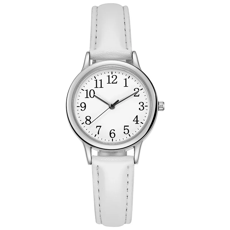 Fashion Women's Quartz Watch Easy to Read 25mm Dial PU Strap Classic Collection Women's Dress