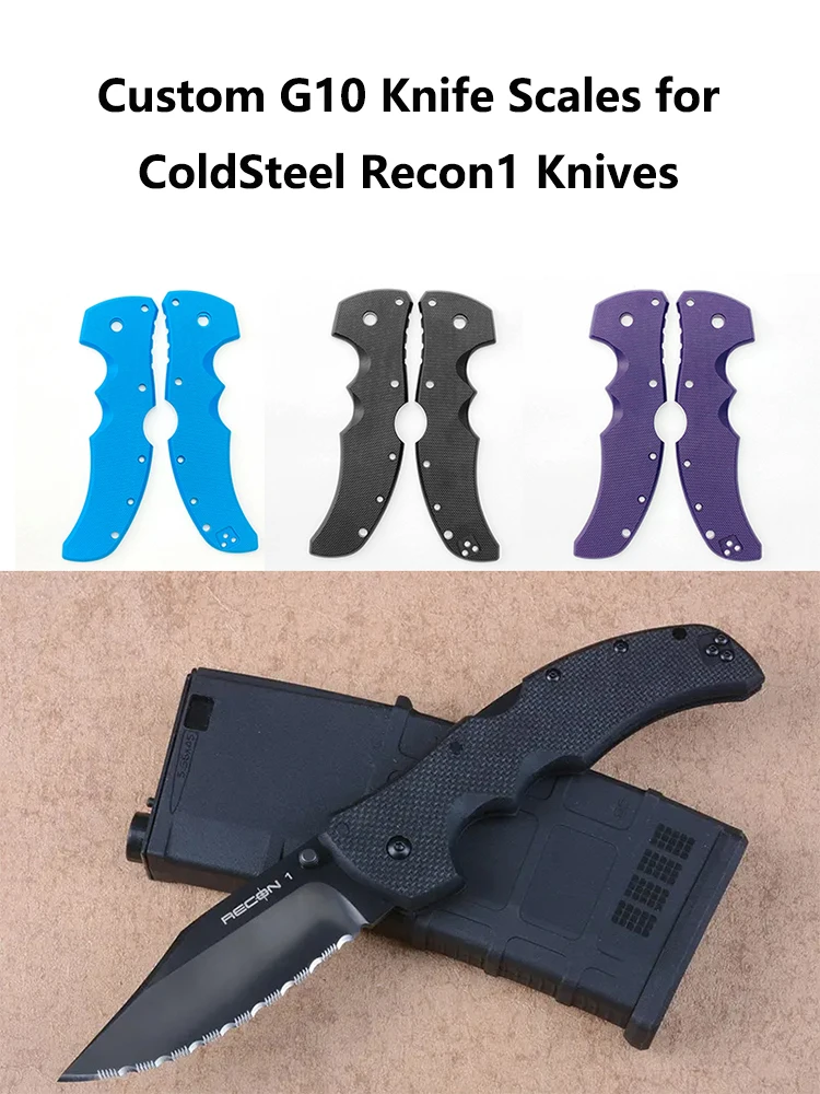 

1 пара складных ножей из G10 под заказ, весы ручки для ножей из холодной стали Recon1, запчасти для изготовления своими руками, аксессуары из холо...