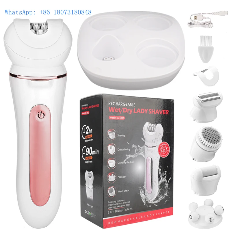 4D KS1002 средство для удаления волос на лице и теле бритва женский набор ухода за