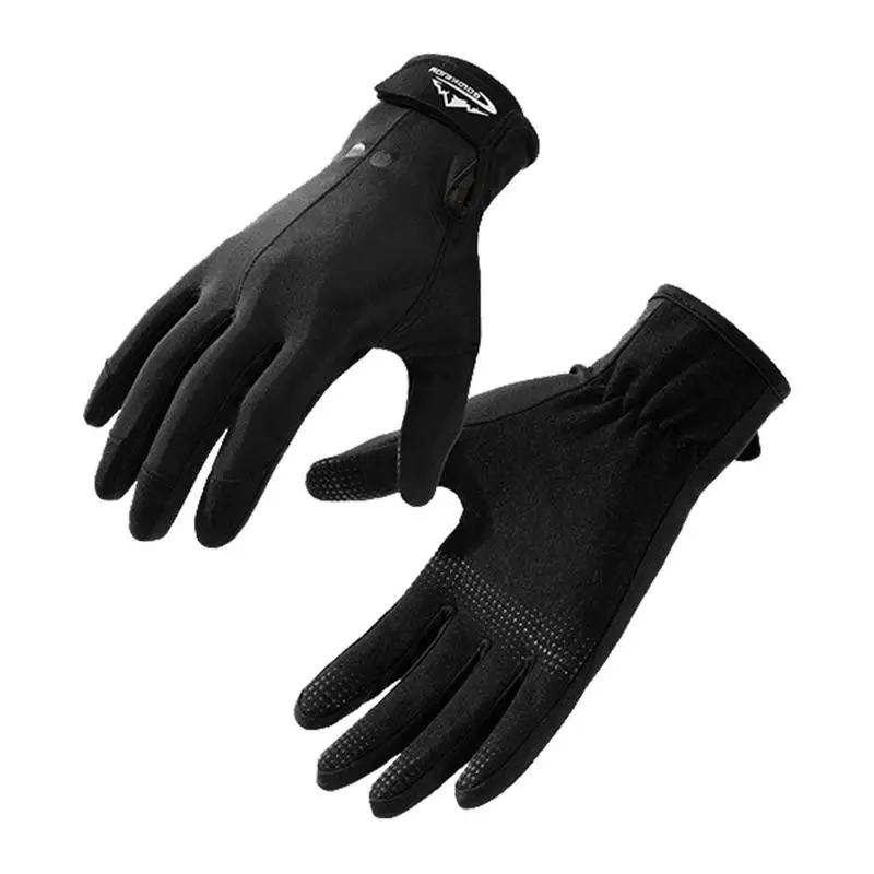 

Diving Gloves Men Swimming Gloves Waterproof Gloves Thickened Palms And Fingertips Adjustable Sticker Land And Sea Dual Use For