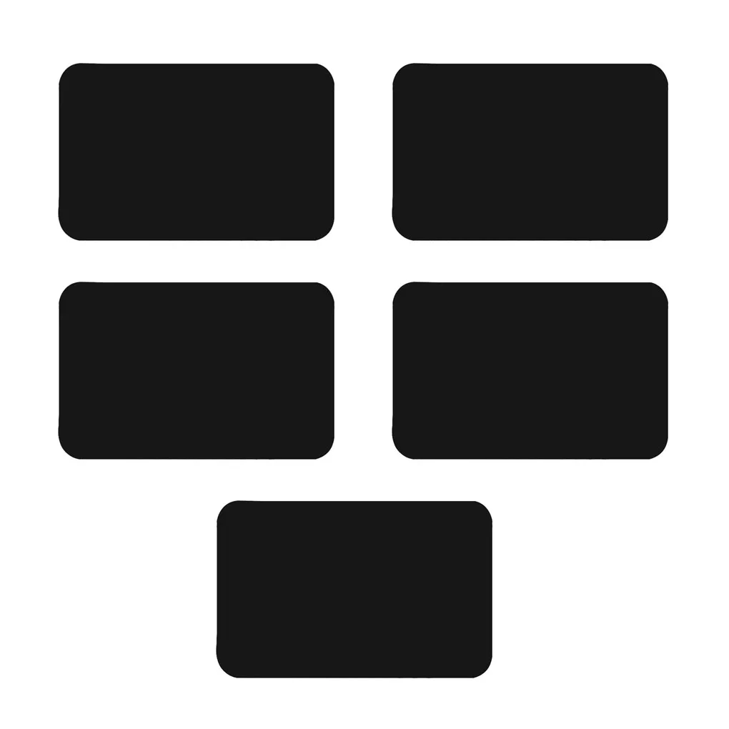 

5 Pieces Inflatable Boat Patch Kayak Canoe Air Mattress Waterproof Patches Sofa Lounge Toy Repair Tool 18.5x12.5cm Grey