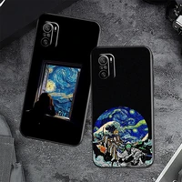 creative oil painting phone case for xiaomi 11 ultra cc9 pro 11 ultra note 10 mi lite 9se cc9e 10s kwbg pixel cool pu