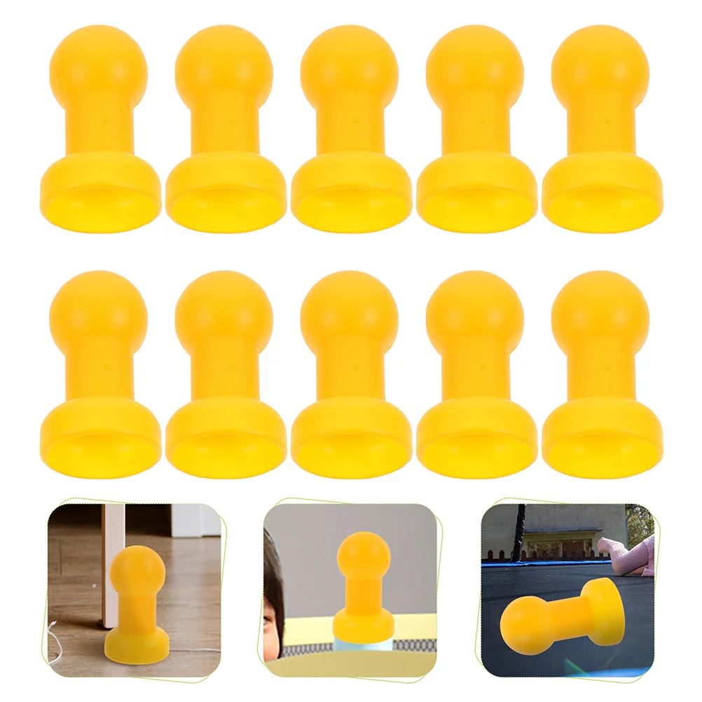 

10 Pcs Universal Trampoline Pole Cap Kids Trampoline Plastic Pole Caps Trampoline Pole Cap Bolt Trampoline Accessories Kids