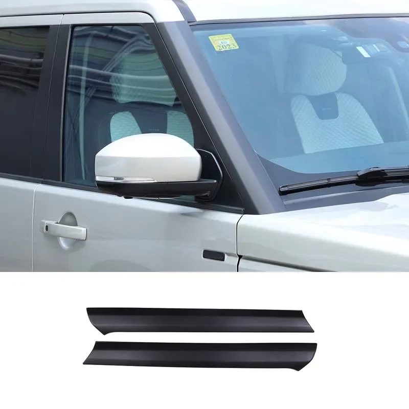 Для 2010-16 Land Rover Discovery 4 LR4 ABS черный Стайлинг автомобиля переднее лобовое стекло