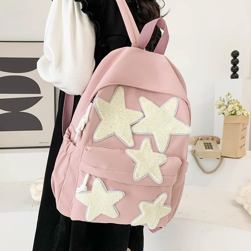 

Star Cute Backpack for Unique Girls - Perfect High School and College Students