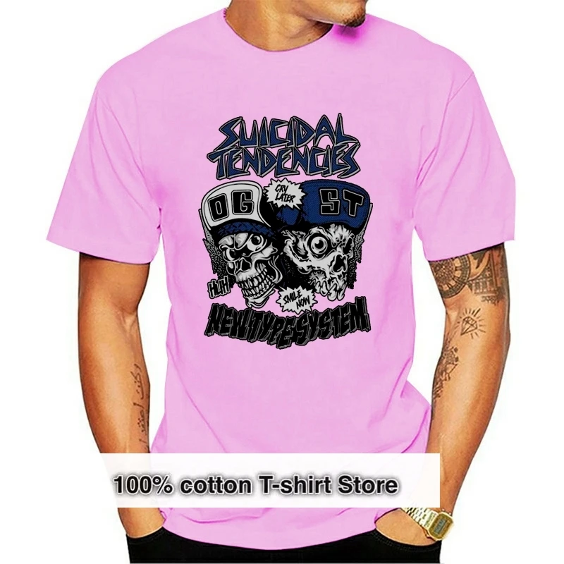 

Men T shirt Fashion Suicidal Tendencies Cotton Short Sleeve s Funny Cool funny t-shirt novelty tshirt women