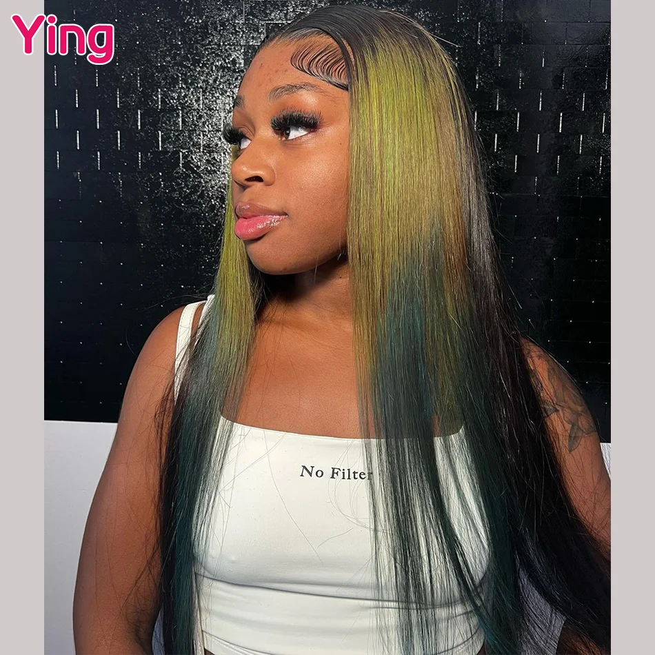 13x4 Transparent Lace Wig Bone Straight Preplucked Silky Remy 13x6 Lace Frontal Wigs 5x5 Wigs For Women