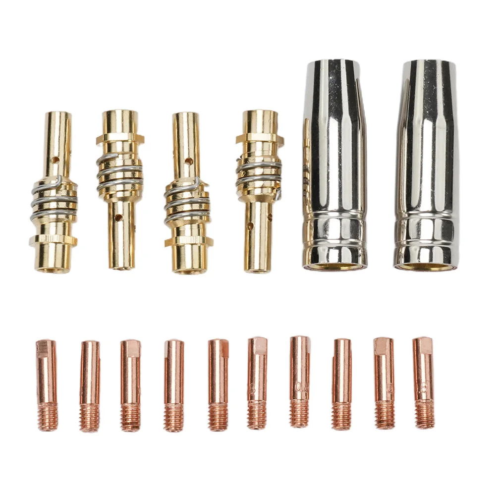 

Accessories Welding Nozzle TIG Useful 0.8mm/1.0mm 1 Set Co2 Welding Torch Consumable Welding Head For Tig 15AK MIG MAG Brand New