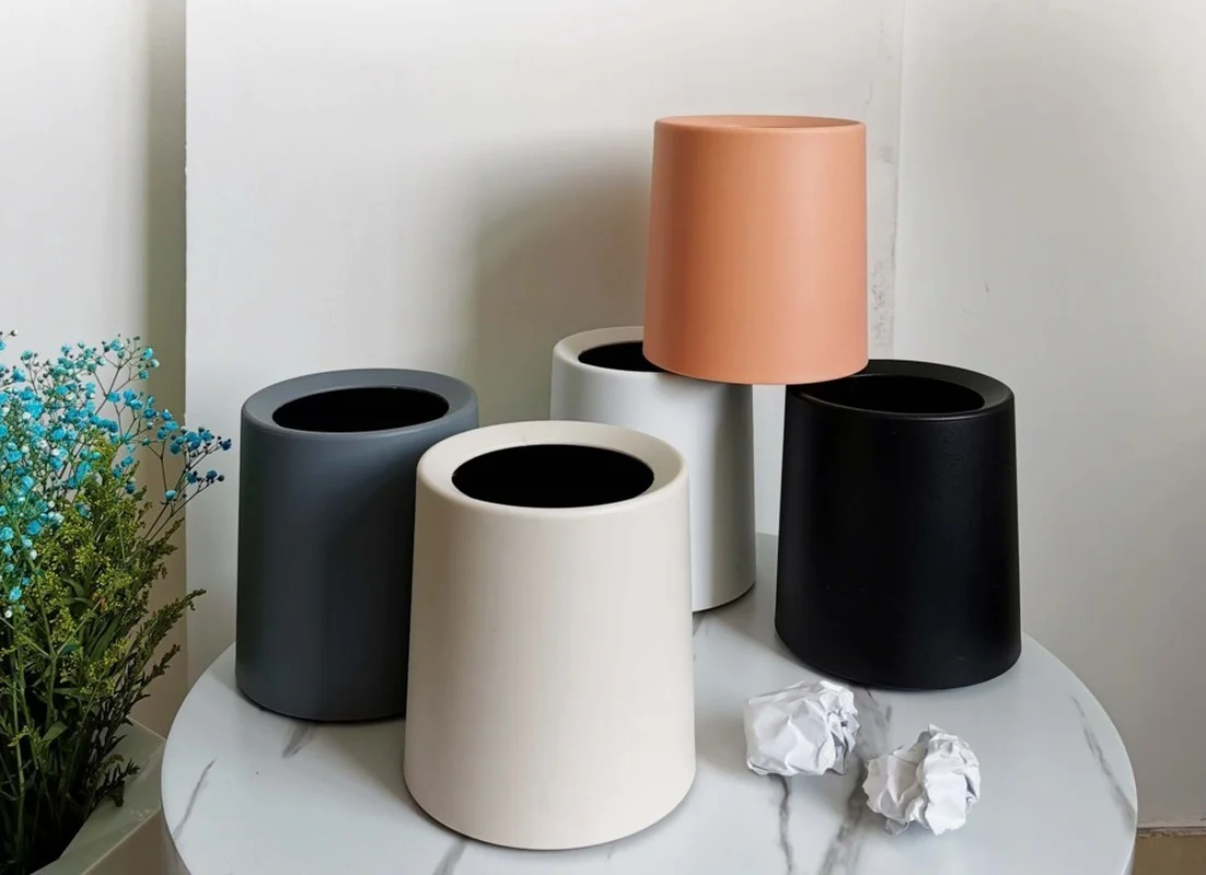 

Мусорная корзина, маленький настольный столик, прикроватный столик, чайный столик, маленький размер, мини-кровать, светильник, роскошный, ми...