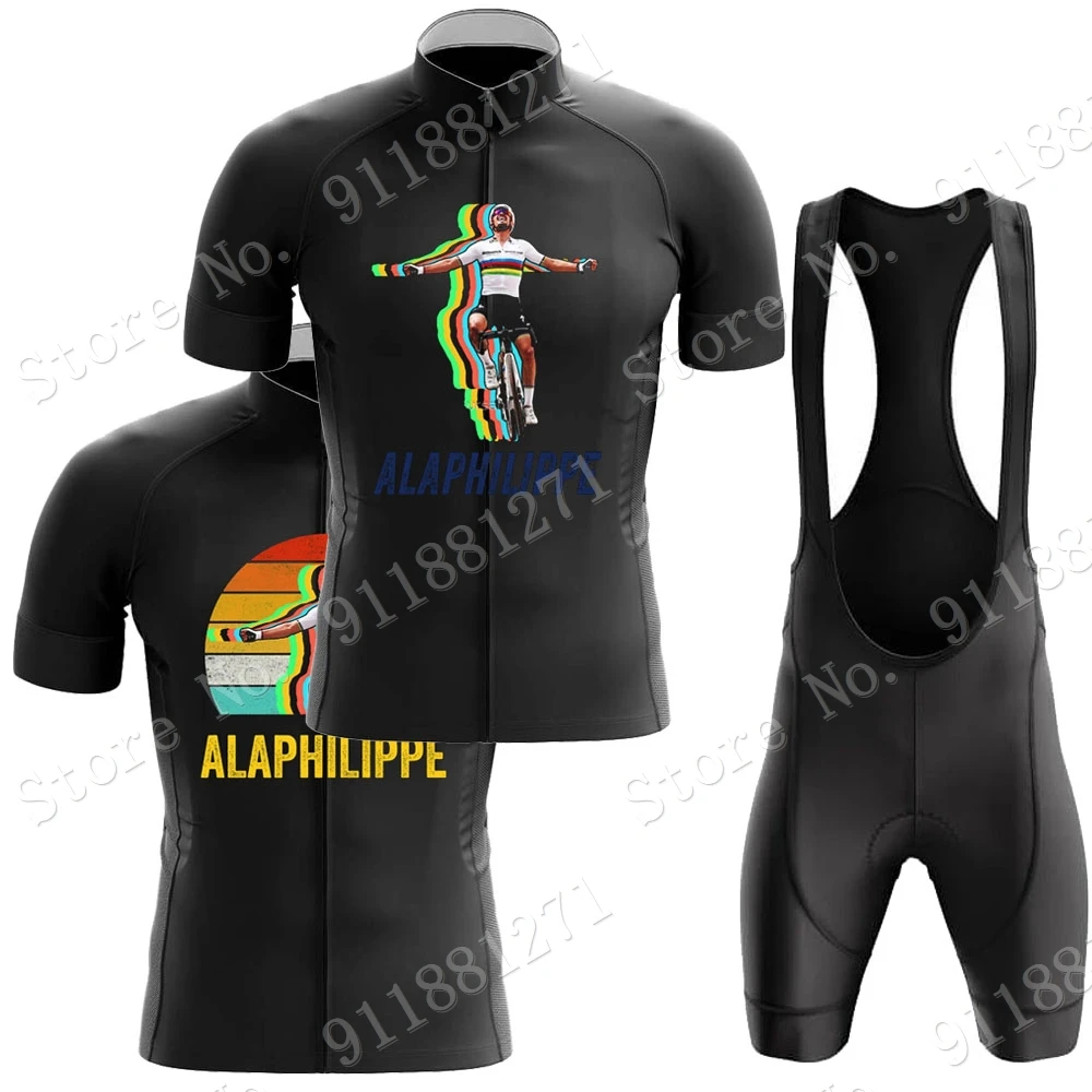 

Комплект футболок для езды на велосипеде с изображением Джулиана алафлисиза 2021, одежда для езды на велосипеде чемпиона мира, летняя мужская...