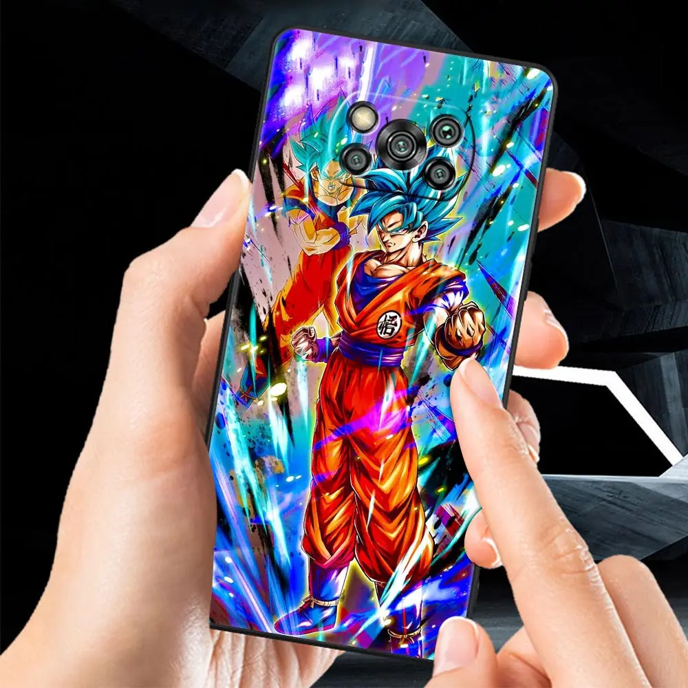 dragon ball funda case for xiaomi mi poco x3 nfc m3 11 12 10 9t 9 a2 lite 12x 10t pro 11t black soft phone capas anime free global shipping