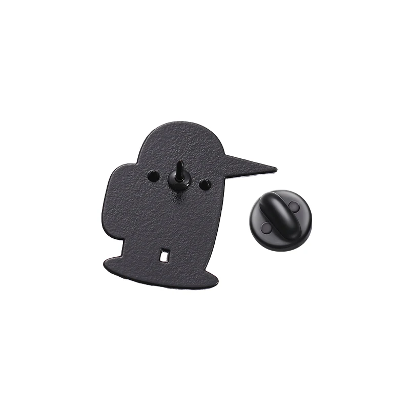 Мультяшные милые эмалевые булавки Oyasumi punwerin забавные металлические броши в стиле