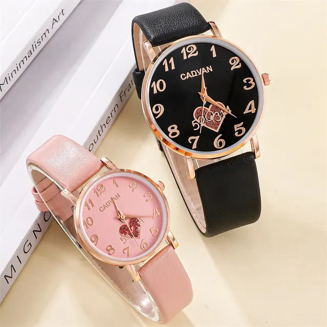 Top Luxury Brand Couple Watch For Women Men Clock Male Calendar Love Dial Quartz Wrist Watches Leather Ladies Man Watch 4