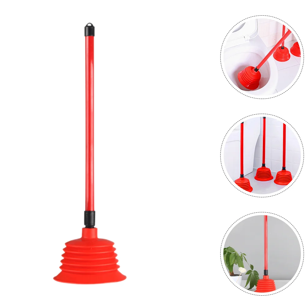 

Commode Drain Cleaning Tool Small Plunger Sink Plungers Bathroom Rubber Pvc Dormitory Toilet Unblocking
