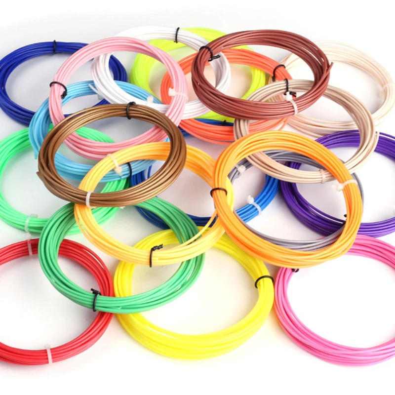 

3d pen filament 1.75mm 3 d Refills,abs materials, plastic for handles set kids birthday gifts
