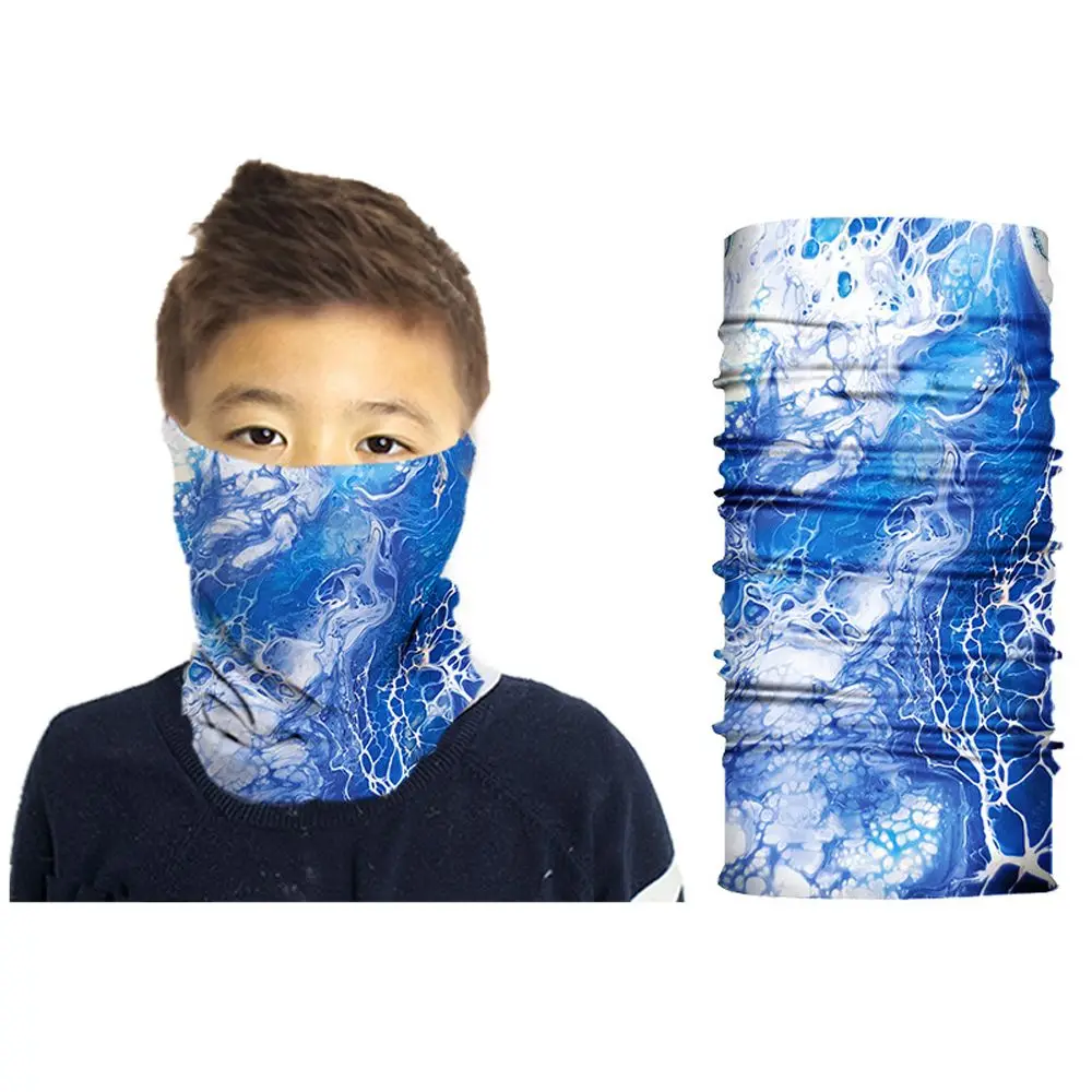 

Face Cover Motorcycle Magic Turban Neck Warmer Tube Buff Gaiter Balaclava Gradient Color Bandana Mask Bandana Seamless Bandana