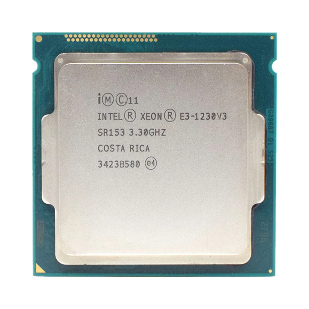 

Процессор Intel Xeon Φ v3 E3 1230 v3 E3 1230v3 3,3 ГГц четырехъядерный восьмипоточный ЦПУ процессор 8 Мб 80 Вт LGA 1150