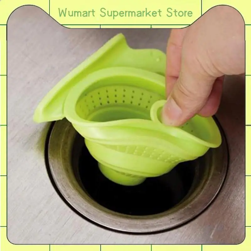 

Креативный фильтр 11 × 3,5 × 9 см, выдвижной фильтр для кухонной раковины, сливной фильтр в форме улитки, аксессуары для кухонной раковины, простой в использовании