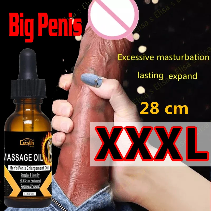 

Penis Enlargement Oil Man Cock Thickening Growth Enhance Big Dick Increase Enhancement Delay Erection Oil Enlarge Penis Massage