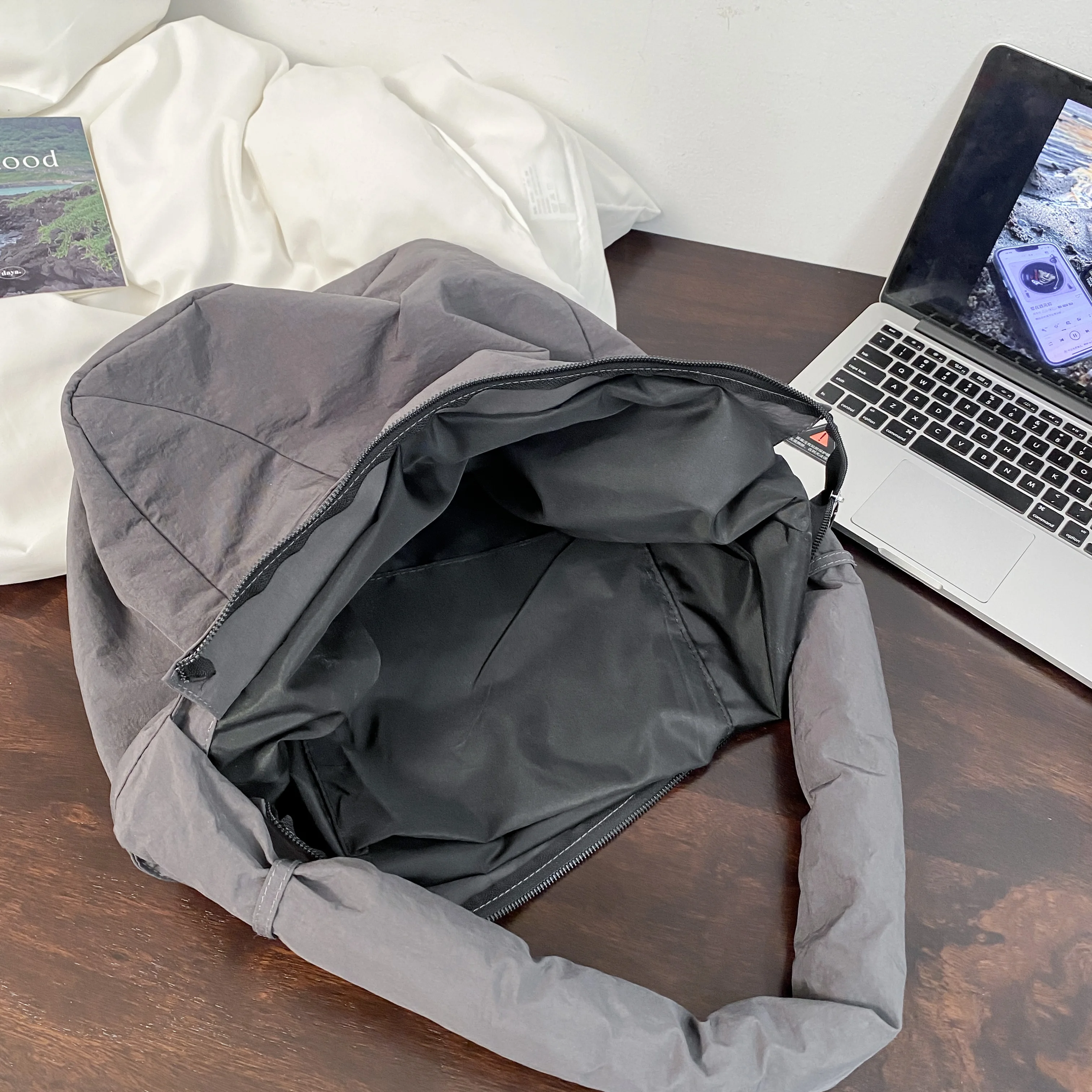 Корейские вместительные сумки через плечо модные водонепроницаемые нейлоновые