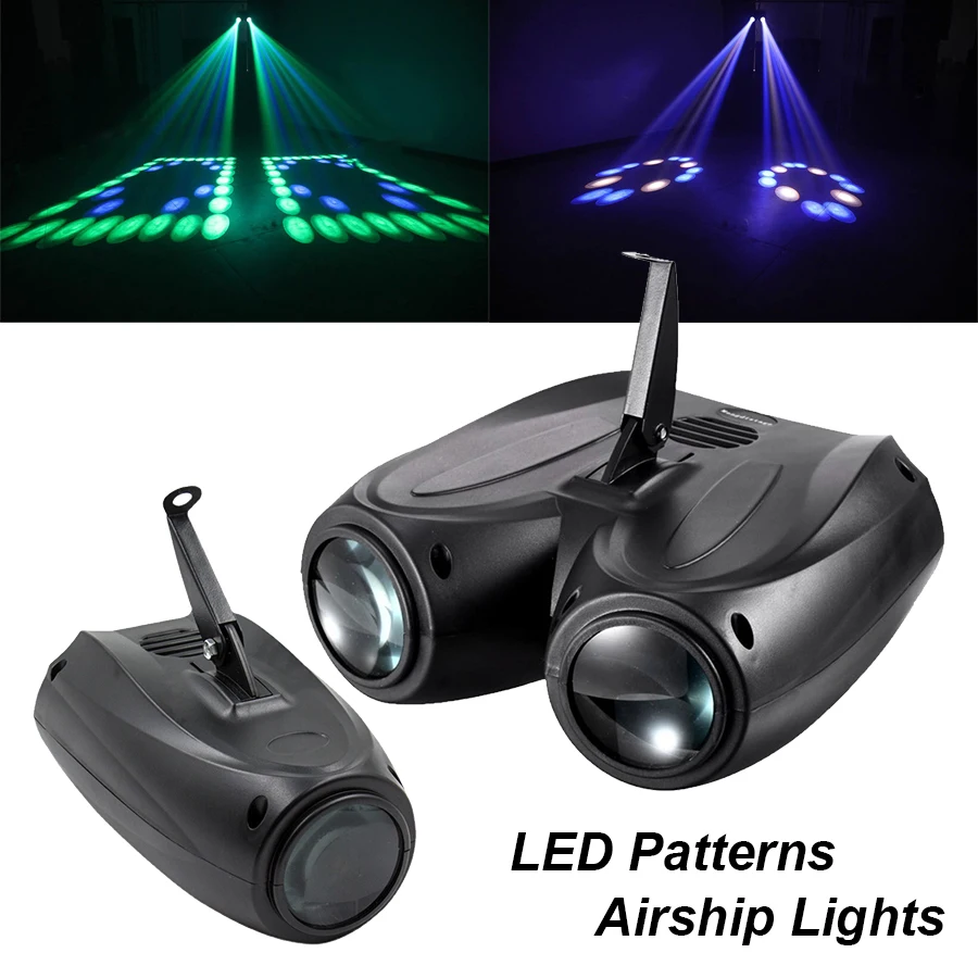 

Auto/Sound Actived 128/64 LEDs RGBW Lights Music Control Led Stage Effect Lighting DJ Disco Light Laser Lamp Party Projector Bar
