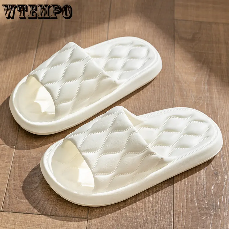 Summer Women Slippers Bath Thick Platform Cartoon Flip Flops Non-Slip Beach Sandals Ladies Slides Indoor Outdoor Dropshipping