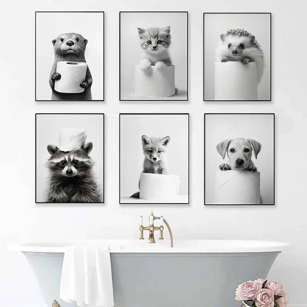 Картина на холсте с изображением животных