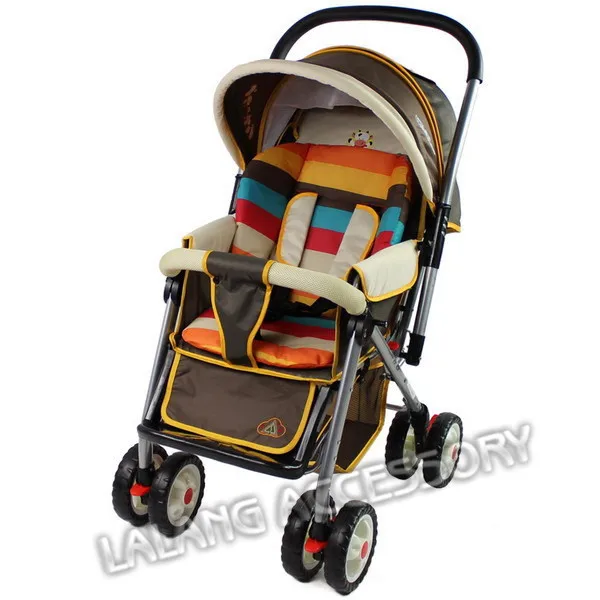 

Waterproof Baby Stroller Cushion Stroller Pad Pram Padding Liner Car Seat Cushion General Cotton Thick Mat