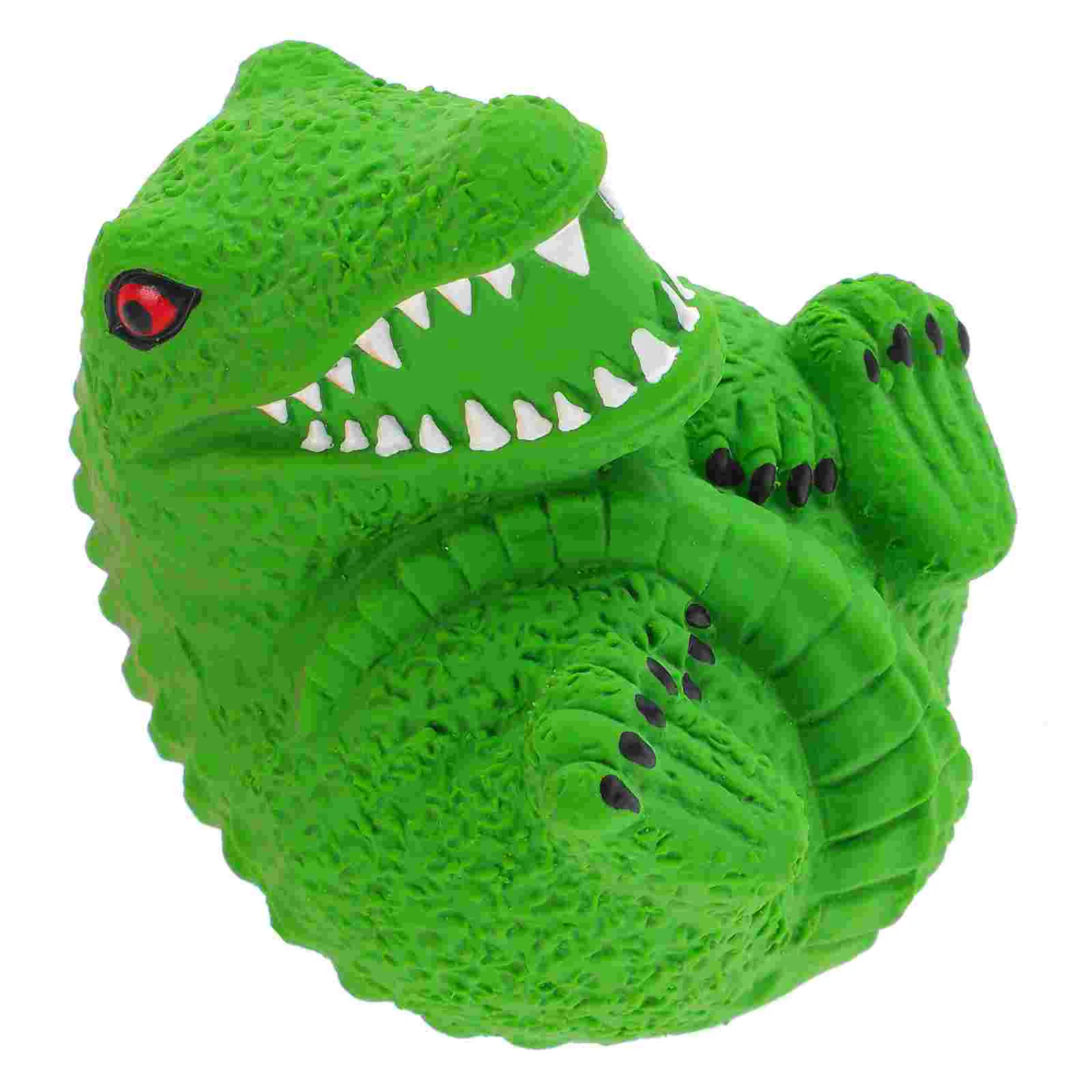 

Latex Pet Toy Interactive Chew Toy Squeaky Dog Chewing Toy Crocodile Shape Toy