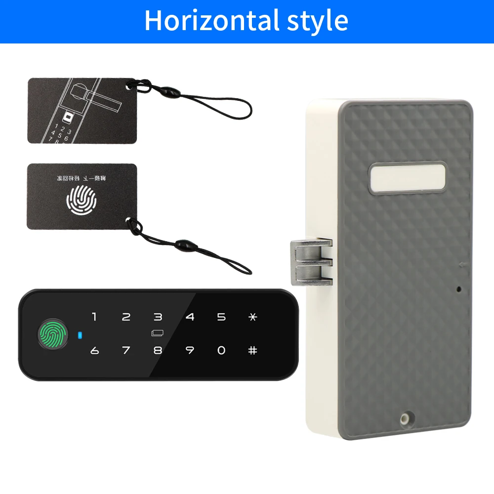 

Asia-Teco ES285 Умный шкафный замок с датчиком отпечатков пальцев