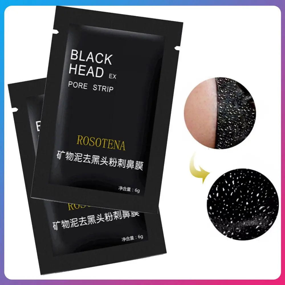 

Nose Blackhead Remover Mask Mineral Mud Pore Cleaner Strips Remover Deep Cleaning Purifying Peel Acne Mask Black Head TSLM2