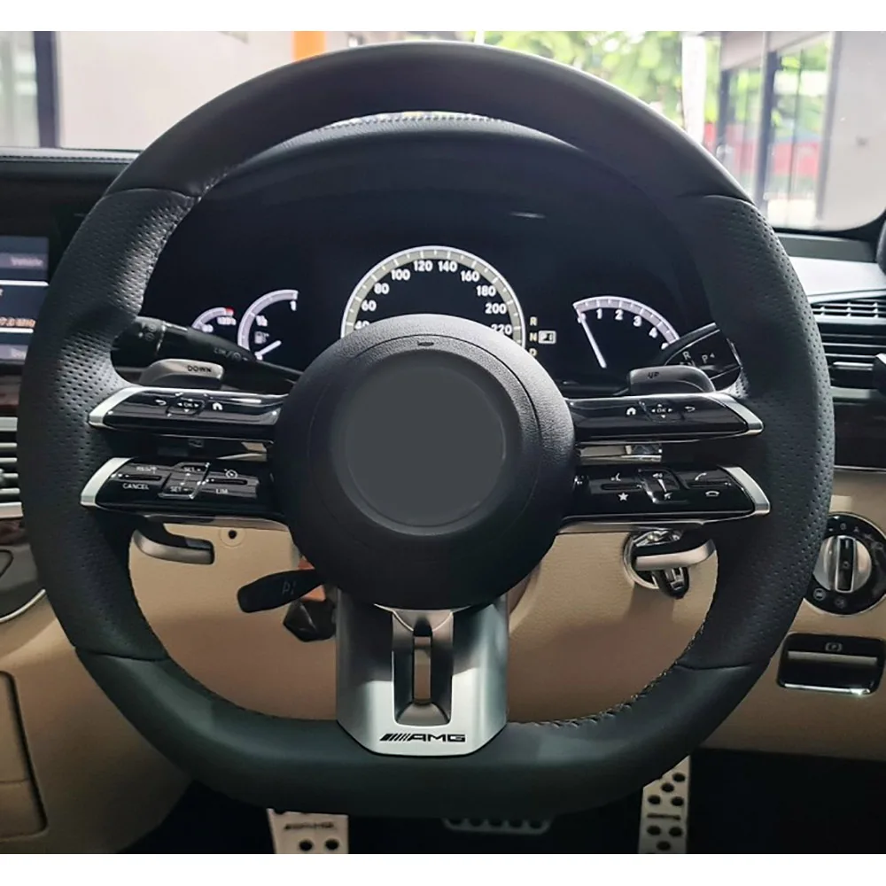 Автомобильное рулевое колесо AMG для Mercedes Benz S-Class W221 S300 S400 S500 S600 аксессуары
