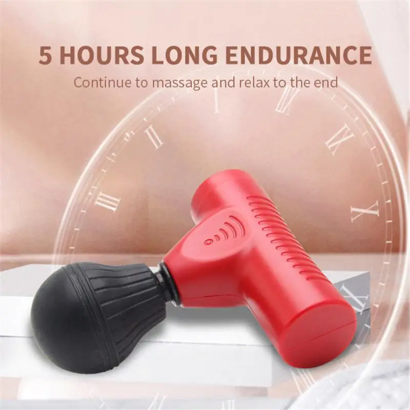 

Electric Massage Gun Universal Muscle Vibration Relaxation Pain Relief 4 Gears Adjustment Strong Power Fitness Accessories