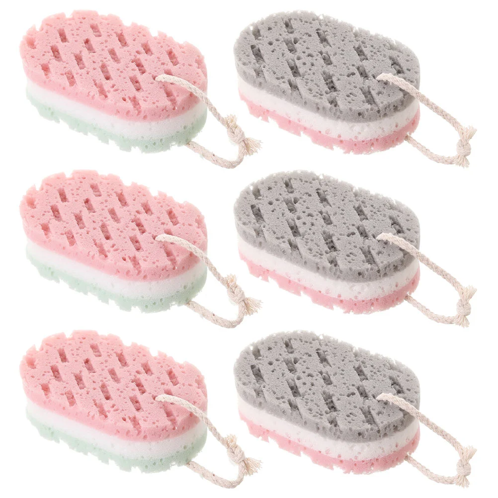 

Sponge Bath Cleaning Scrubber Exfoliating Body Scrubbersskin Women Men Tool Shower