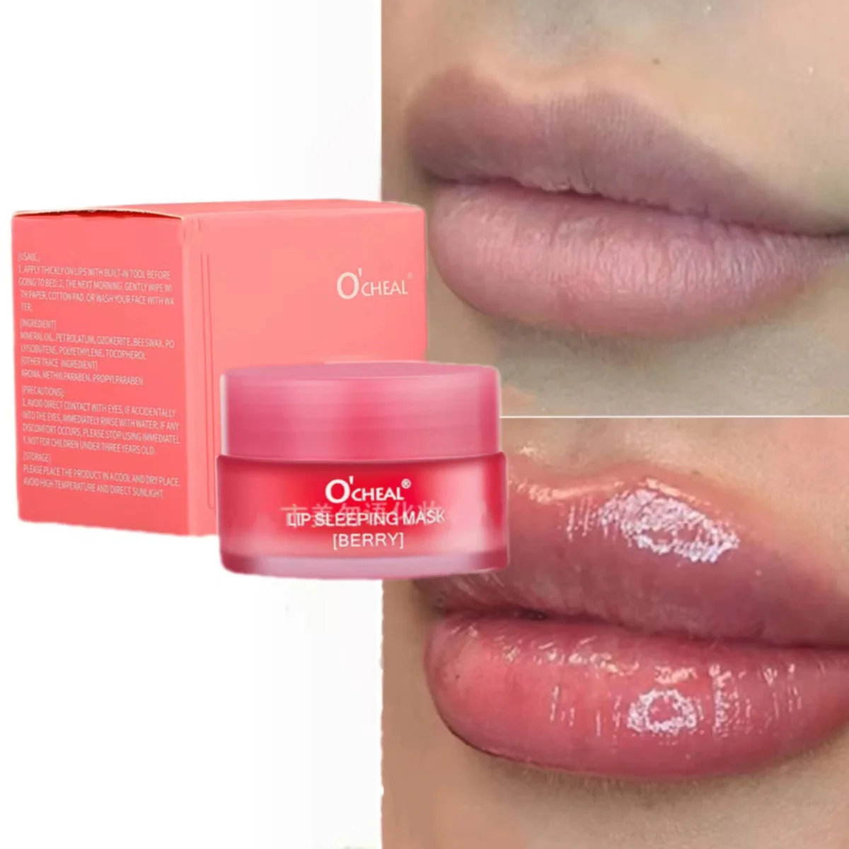

20g Lasting and hydrating moisturizing fade lines primer jelly lip mask repair remove dead skin prevent dry and cracked lip care