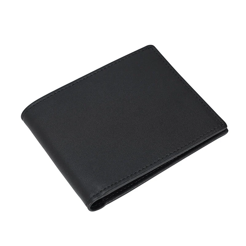 

Men's Wallet Short Leather Wallet Personalized Trending Terminal Cowhide Cold Folding Crossing Business Simple