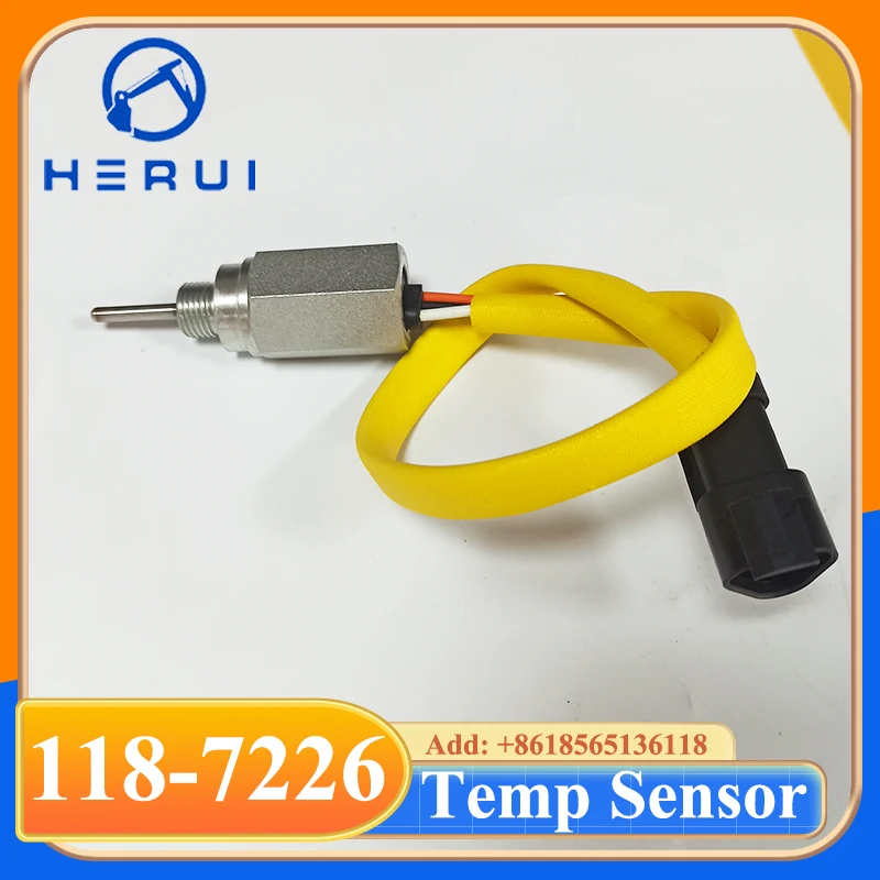 Датчик температуры 118-7226 1187226 152-0649 1520649 Для двигателя грузовика 725 730 735 740 3508 3516 3512