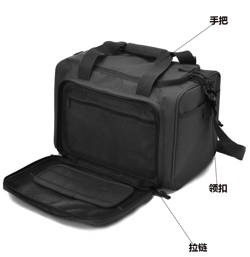 Outdoor Tactical One Shoulder Crossbody Backpack Large Capacity Storage Bag Molle Fitness Camping Waterproof Travel Bag