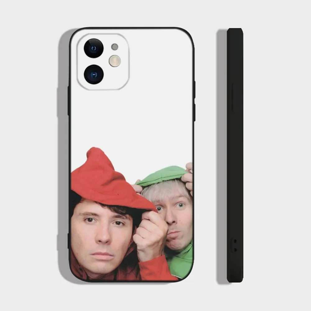 Чехол для телефона Terrible Influences Dan Phil iPhone 16 15 14 13 12 11 Plus Pro Max XR XS X 7 8 SE Mini Silicone Soft