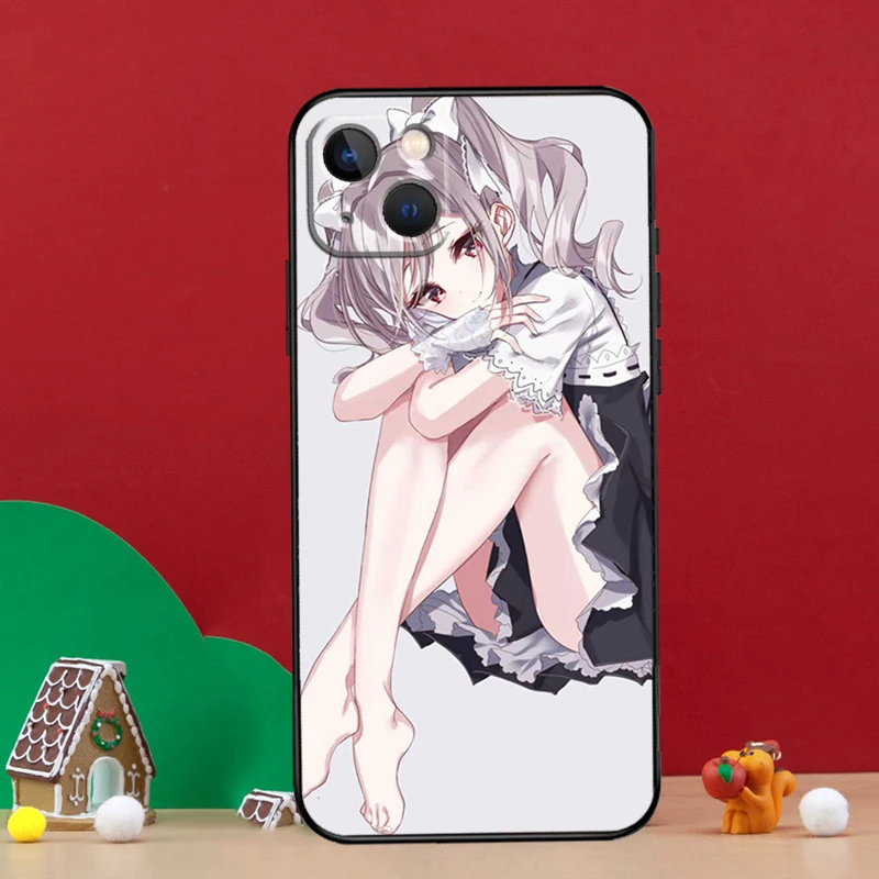 Maid Spice Girl Phone Case For iPhone 13 11 12 14 Pro Max XS 6 7 8 Plus SE 2020 X XR Mini Soft Cover |