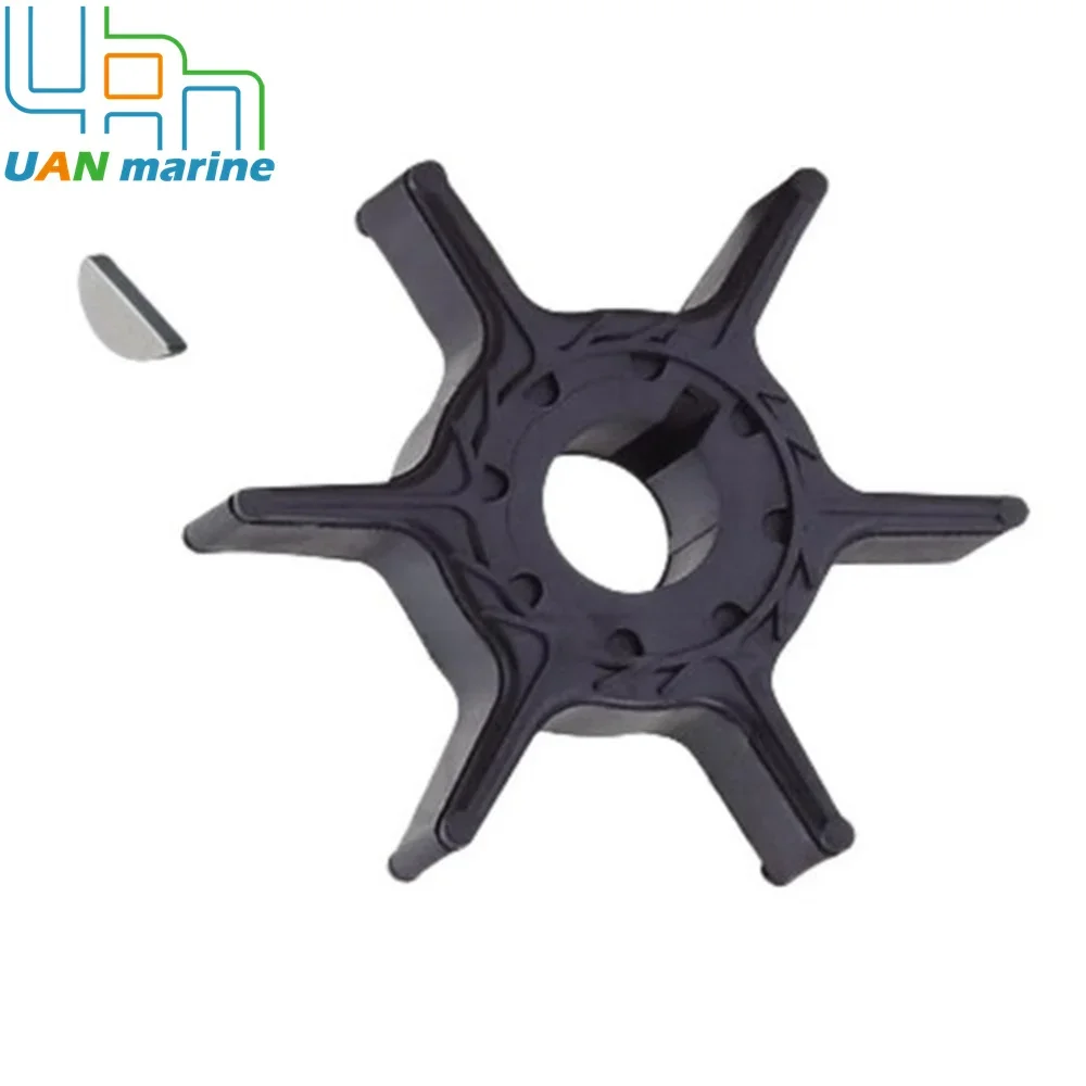 68T-44352-00 Крыльчатка водяного насоса с ключом для Yamaha 4-тактный 6hp 8hp 9 9hp 68T 4435200