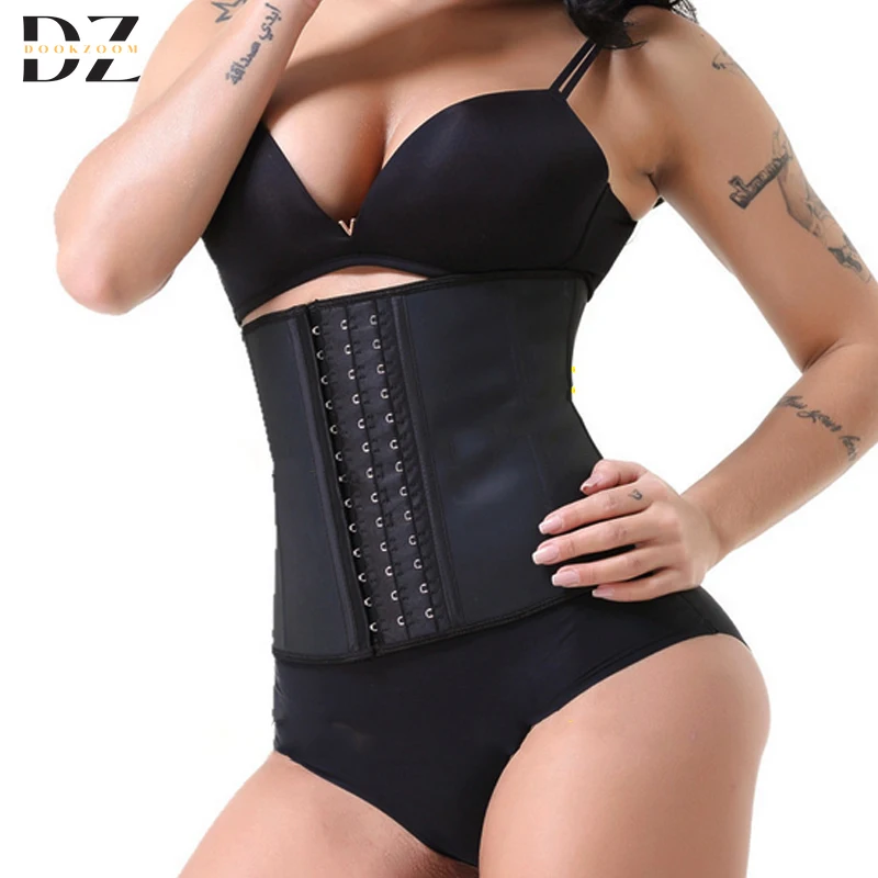 DOOKZOOM женский латексный корсет из смолы корректирующее белье для контроля живота