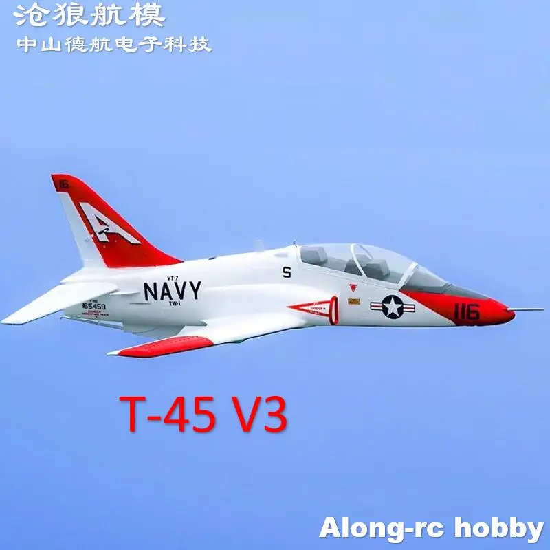 Фото EPO Foam RC Самолет 70 мм реактивный EDF RC Самолет T45 T-45 V3 6S PNP или KIT Выдвижное шасси RC Самолет Модель с дистанционным управлением №2