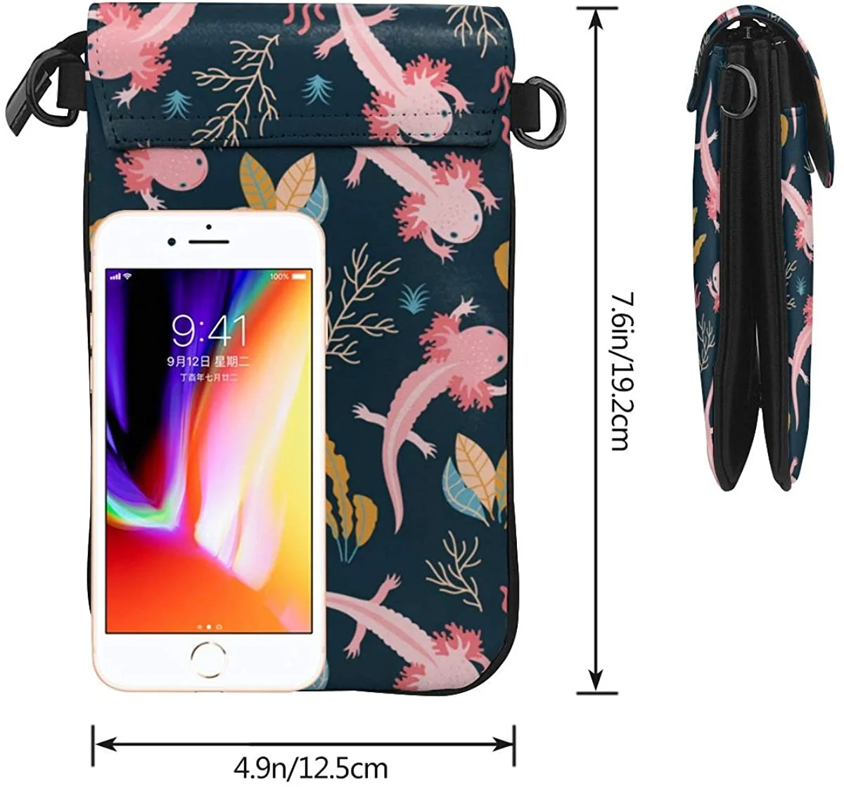 Рисунок 3 - Новый розовый кожаный кошелек для телефона Axolotl